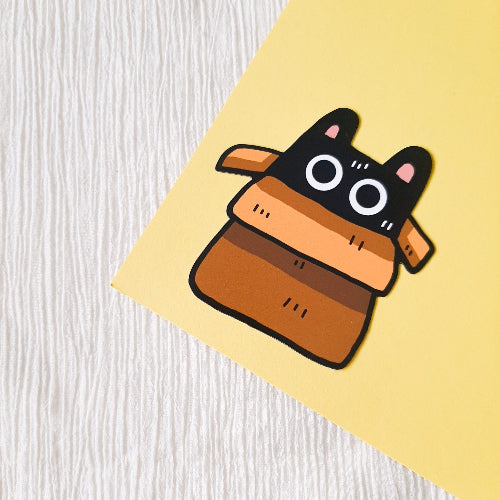 Aino-Kissa - kissamagneetti - hauska eläinmagneetti