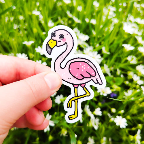 Frodo-Flamingo - flamingotarra - vedenkestävä vinyylitarra