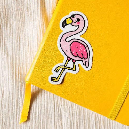 Frodo-Flamingo - flamingotarra - vedenkestävä vinyylitarra