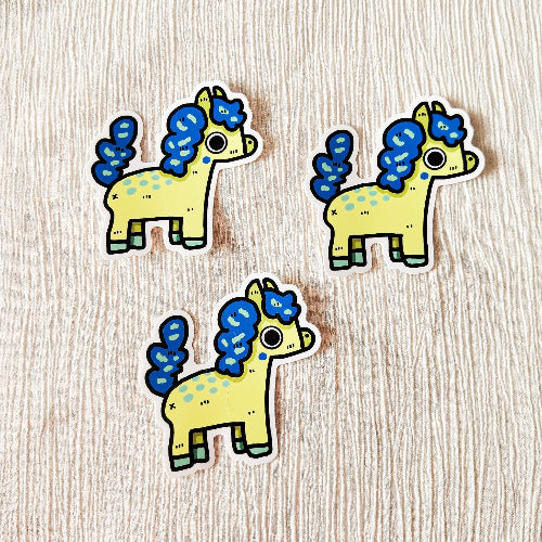 Pyry-Poni - ponitarra - vedenkestävä eläintarra