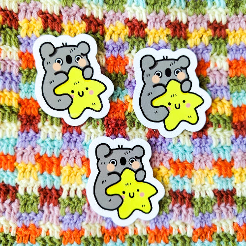 Kanerva-Koala - koalatarra - vedenkestävä vinyylitarra