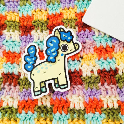 Pyry-Poni - ponitarra - vedenkestävä eläintarra