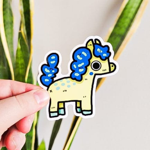 Pyry-Poni - ponitarra - vedenkestävä eläintarra