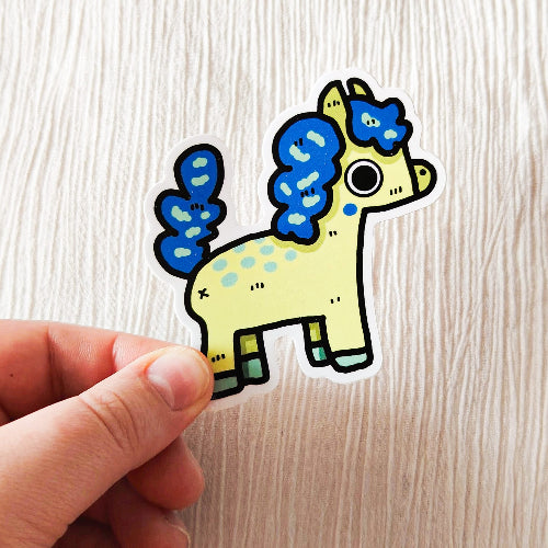 Pyry-Poni - ponitarra - vedenkestävä eläintarra